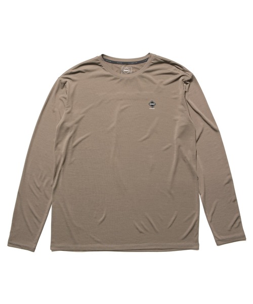 F.C.Real Bristol(エフシーレアルブリストル)の「REFLECTIVE LOGO TECH DRY L/S TEE(Tシャツ/カットソー・メンズ・ブラウン/ブラック/グレイッシュベージュ・SMALL/MEDIUM/LARGE/X-LARGE/XX-LARGE)」の3枚目の写真