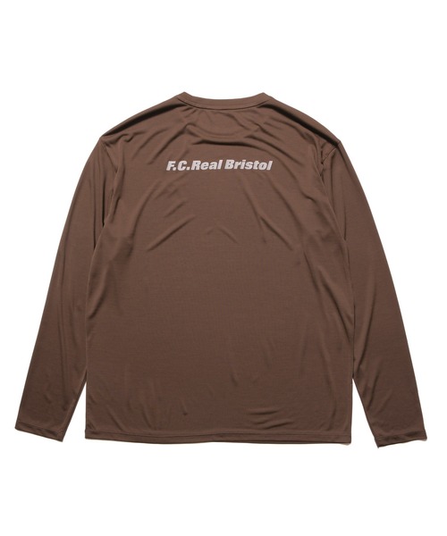 F.C.Real Bristol(エフシーレアルブリストル)の「REFLECTIVE LOGO TECH DRY L/S TEE(Tシャツ/カットソー・メンズ・ブラウン/ブラック/グレイッシュベージュ・SMALL/MEDIUM/LARGE/X-LARGE/XX-LARGE)」の5枚目の写真