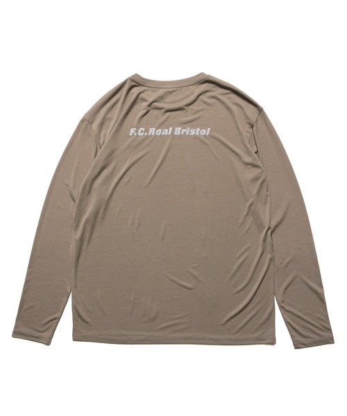 F.C.Real Bristol(エフシーレアルブリストル)の「REFLECTIVE LOGO TECH DRY L/S TEE(Tシャツ/カットソー・メンズ・ブラウン/ブラック/グレイッシュベージュ・SMALL/MEDIUM/LARGE/X-LARGE/XX-LARGE)」の9枚目の写真
