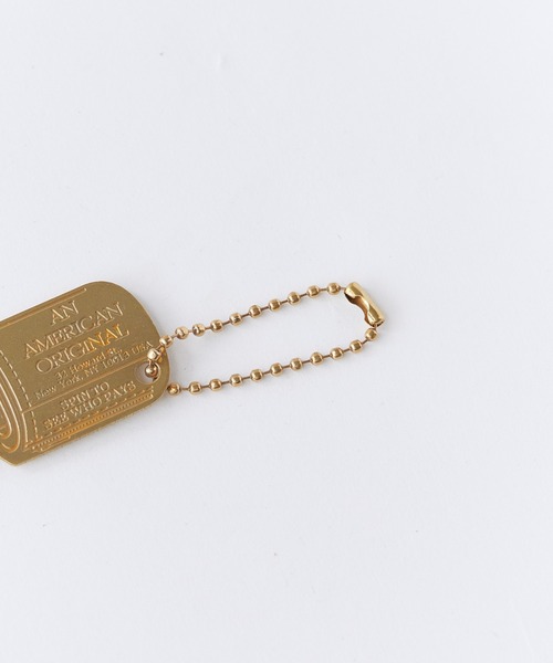 schott(ショット)の「Schott/ショット YOU PAY SPINNER ユーペイスピナー キーホルダー チャーム アクセサリー 真鍮 アメカジ ストリート ヴィンテージ ビンテージ メンズ レディース 2026年 夏 夏服(キーホルダー・メンズ・ゴールド・FREE)」の3枚目の写真