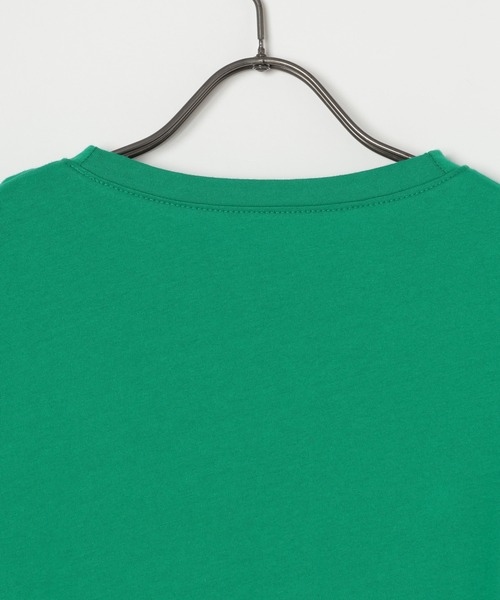 GEORGE'S（ジョージズ）の「2WAYスリーブＴ（Tシャツ/カットソー・レディース・チャコールグレー/グリーン/オフホワイト・FREE）」の10枚目の写真