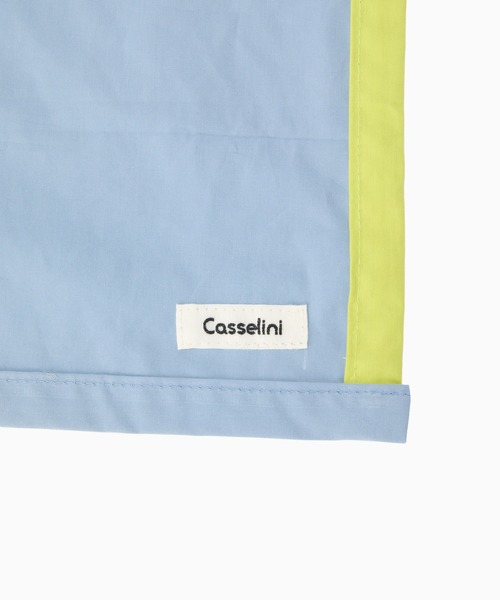 Casselini(キャセリーニ)の「Casselini HOME(キャセリーニ ホーム)パッチワークマルチカバー(ラグ/マット・レディース・ピンク/ブルー・FREE)」の4枚目の写真