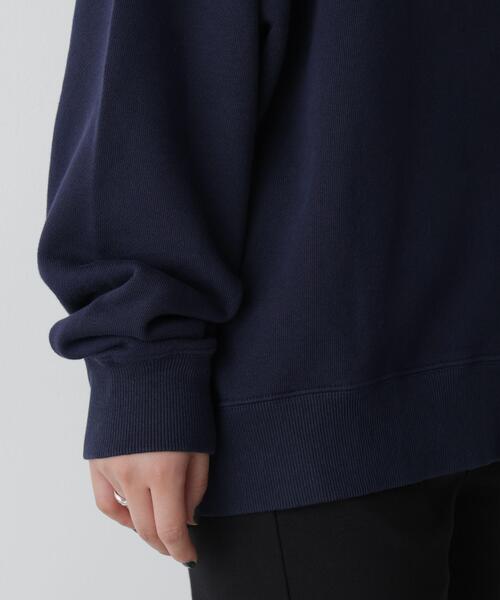 NEEDBY heritage(ニードバイヘリテージ)の「NEEDBY heritage/「STEVELOUR」別注 HUDSON M(スウェット・レディース・ネイビー/ブラウン/グリーン・M)」の14枚目の写真