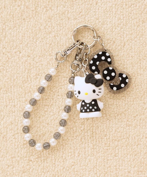 LOWRYS FARM(ローリーズファーム)の「【HELLO KITTY】DOTPVCキーチャーム 759892 /GOODS(キーホルダー・レディース・ホワイト/ブラック/ブラウン/レッド・FREE)」の3枚目の写真
