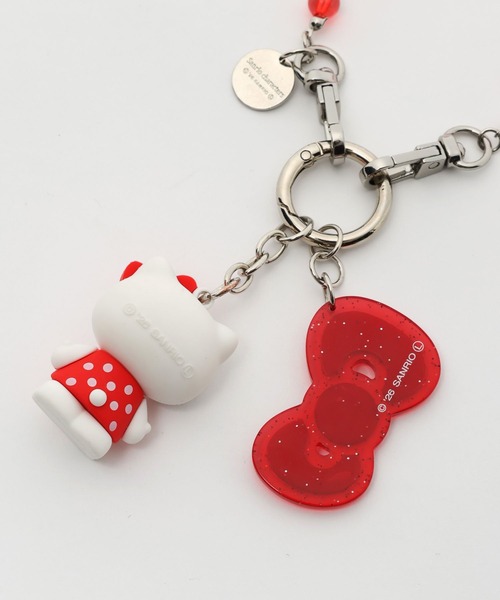 LOWRYS FARM(ローリーズファーム)の「【HELLO KITTY】DOTPVCキーチャーム 759892 /GOODS(キーホルダー・レディース・ホワイト/ブラック/ブラウン/レッド・FREE)」の22枚目の写真