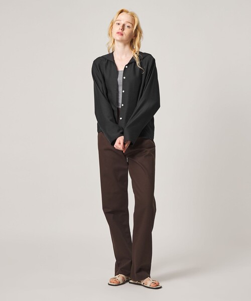 Steven Alan(スティーブンアラン)の「<Steven Alan>レース セーラーカラー ブラウス(シャツ/ブラウス・レディース・オフホワイト/ブラック・FREE)」の3枚目の写真