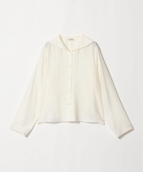 Steven Alan(スティーブンアラン)の「<Steven Alan>レース セーラーカラー ブラウス(シャツ/ブラウス・レディース・オフホワイト/ブラック・FREE)」の19枚目の写真