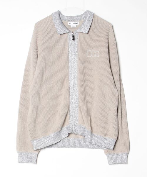 ブランド古着】Lame zip up cardigan（カーディガン/ボレロ）｜TTT MSW