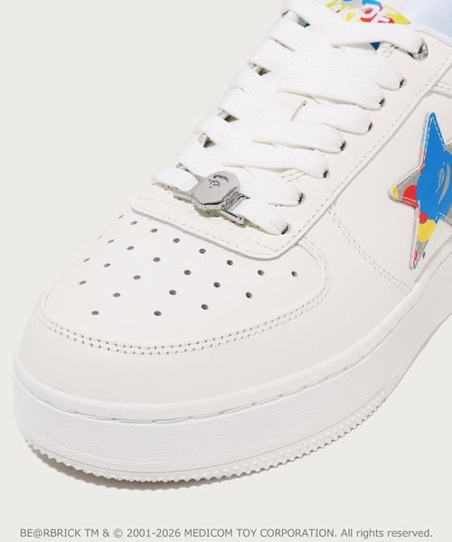 A BATHING APE(アベイシングエイプ)の「BAPE X MEDICOM TOY 30TH ANNIV. BAPE STA(スニーカー・メンズ・ホワイト・11/12/8.5/9.5/13/9/7/8/10)」の5枚目の写真