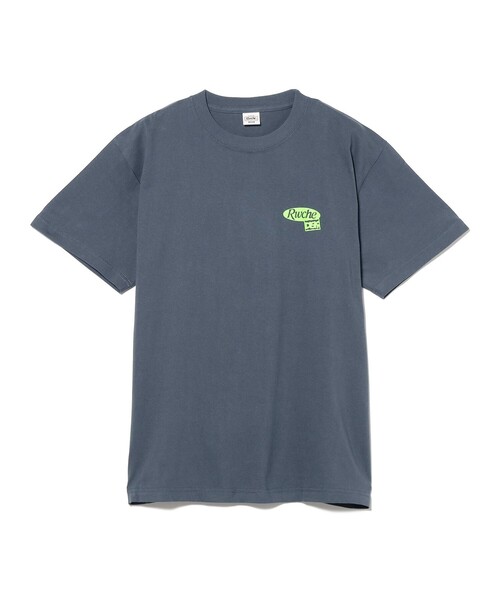 BEAMS T(ビームスティー)の「RWCHE / PALINDROME TEE(Tシャツ/カットソー・メンズ・インディゴブルー・M/L)」の1枚目の写真