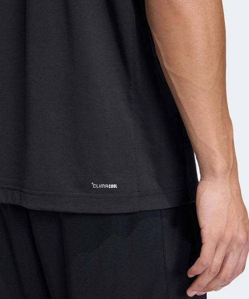 adidas(アディダス)の「ワークアウト エッセンシャルズ フィールレディ ロゴ Tシャツ / アディダス adidas(Tシャツ/カットソー・メンズ・ブラック・XX-LARGE/LARGE/3XL/MEDIUM/SMALL/X-LARGE)」の4枚目の写真