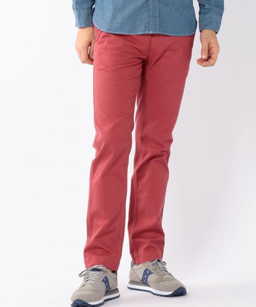coen(コーエン)の「カリフォルニアチノスタンダードパンツ●(チノパンツ・メンズ・ベージュ/レッド/ネイビー/オリーブ・SMALL/X-LARGE/LARGE/MEDIUM/X-SMALL)」の1枚目の写真