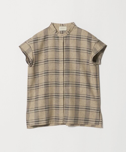UNITED ARROWS（ユナイテッドアローズ）の「チェック バンドカラー フレンチスリーブ シャツ ‐ウォッシャブル‐（シャツ/ブラウス・レディース・その他2/その他7・FREE）」の20枚目の写真