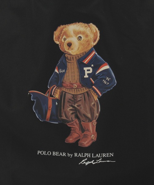 POLO RALPH LAUREN(ポロ ラルフ ローレン)の「レインバッグ ポケッタブル ”26AW シーズンベア”(トートバッグ・レディース・ネイビー/ベージュ/ブラック・FREE)」の8枚目の写真