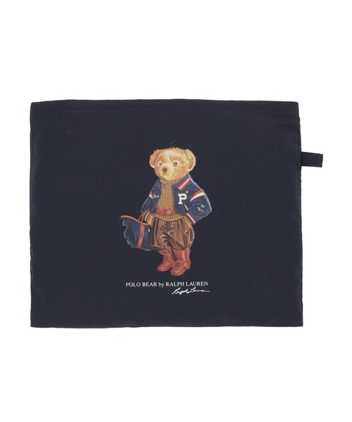 POLO RALPH LAUREN(ポロ ラルフ ローレン)の「レインバッグ ポケッタブル ”26AW シーズンベア”(トートバッグ・レディース・ネイビー/ベージュ/ブラック・FREE)」の15枚目の写真