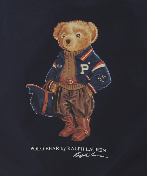 POLO RALPH LAUREN(ポロ ラルフ ローレン)の「レインバッグ ポケッタブル ”26AW シーズンベア”(トートバッグ・レディース・ネイビー/ベージュ/ブラック・FREE)」の16枚目の写真