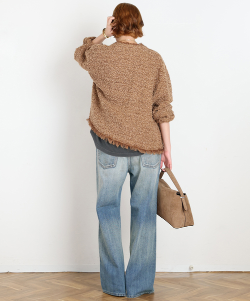 DENIM DELIGHT DAYS (デニム デライト デイズ)の「【DENIM DELIGHT DAYS/デニムデライトデイズ】Selvedge bell-bottom(デニムパンツ・レディース・ブルー・40/38/36/34)」の4枚目の写真
