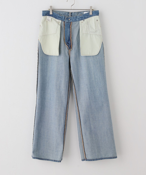 DENIM DELIGHT DAYS (デニム デライト デイズ)の「【DENIM DELIGHT DAYS/デニムデライトデイズ】Selvedge bell-bottom(デニムパンツ・レディース・ブルー・40/38/36/34)」の16枚目の写真