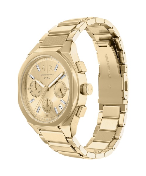 ARMANI EXCHANGE(アルマーニエクスチェンジ)の「アルマーニ・エクスチェンジ 腕時計 レディース アナログ ステンレス AX6034(アナログ腕時計・レディース・ゴールド・FREE)」の6枚目の写真