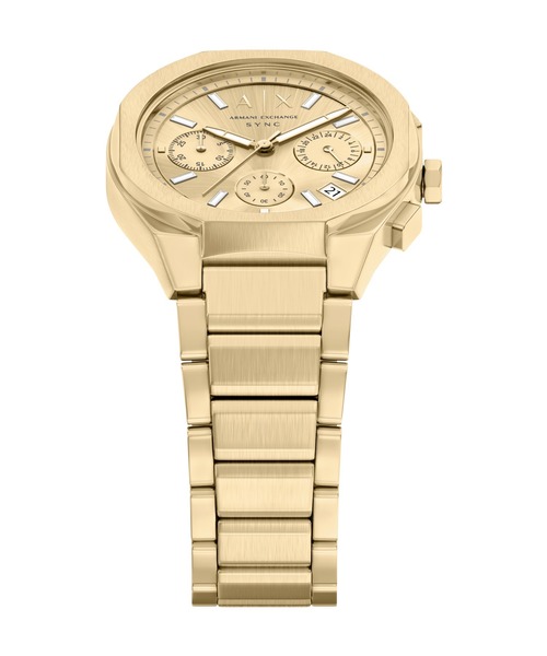 ARMANI EXCHANGE(アルマーニエクスチェンジ)の「アルマーニ・エクスチェンジ 腕時計 レディース アナログ ステンレス AX6034(アナログ腕時計・レディース・ゴールド・FREE)」の7枚目の写真