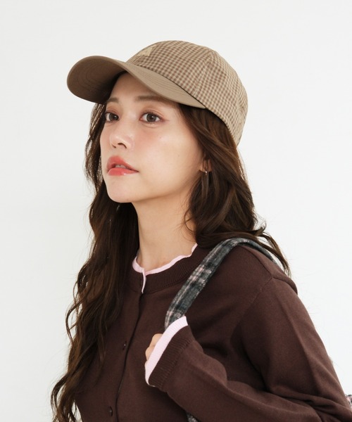 ALAND（エーランド）の「【UNISEX】ALAND／アソート柄ツートーンキャップ（キャップ・レディース・ネイビー/ベージュ・FREE）」の20枚目の写真