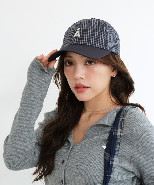 ALAND（エーランド）の「【UNISEX】ALAND／アソート柄ツートーンキャップ（キャップ・レディース・ネイビー/ベージュ・FREE）」の19枚目の写真