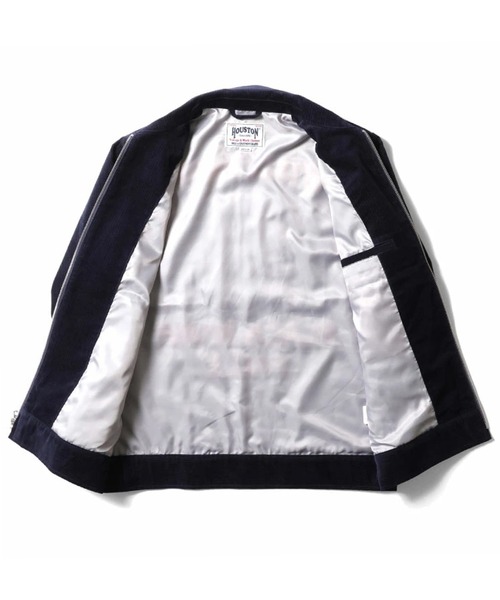 HOUSTON(ヒューストン)の「HOUSTON ヒューストン CORDUROY EMBROIDERY FFA JACKET チェーンステッチ ロゴ FFA 刺繍 コーデュロイ ファーマーズジャケット(ブルゾン・メンズ・バーガンディー/ナチュラル/ネイビー・XXL/XL/L/M)」の13枚目の写真