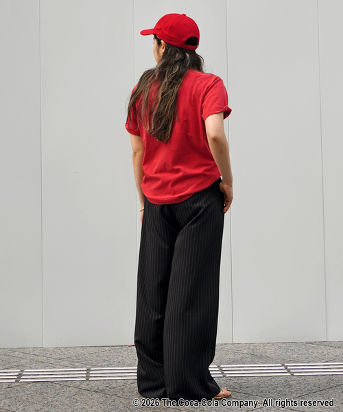 GOOD ROCK SPEED(グッドロックスピード)の「【GOOD ROCK SPEED / グッドロックスピード】Coca-Cola T-sh(Tシャツ/カットソー・レディース・レッド・FREE)」の9枚目の写真