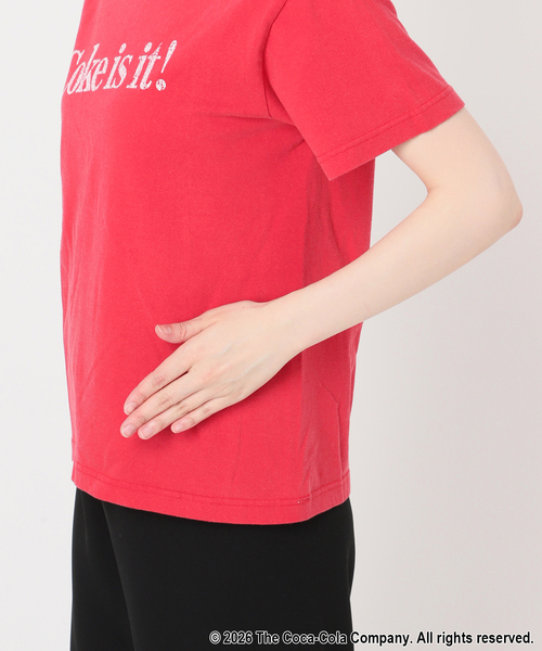 GOOD ROCK SPEED(グッドロックスピード)の「【GOOD ROCK SPEED / グッドロックスピード】Coca-Cola T-sh(Tシャツ/カットソー・レディース・レッド・FREE)」の15枚目の写真