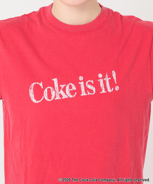 GOOD ROCK SPEED(グッドロックスピード)の「【GOOD ROCK SPEED / グッドロックスピード】Coca-Cola T-sh(Tシャツ/カットソー・レディース・レッド・FREE)」の16枚目の写真