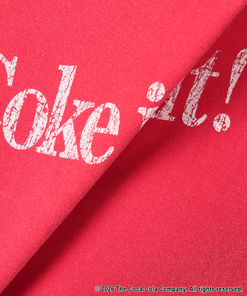 GOOD ROCK SPEED(グッドロックスピード)の「【GOOD ROCK SPEED / グッドロックスピード】Coca-Cola T-sh(Tシャツ/カットソー・レディース・レッド・FREE)」の18枚目の写真