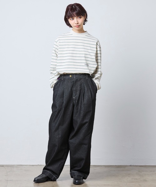 L.L.Bean(エルエルビーン)の「【JAPAN EDITION】パスファインダー・デニム・パンツ(デニムパンツ・レディース・ブラック/インディゴブルー・MEDIUM)」の14枚目の写真