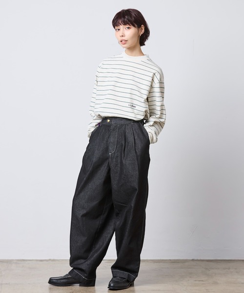 L.L.Bean(エルエルビーン)の「【JAPAN EDITION】パスファインダー・デニム・パンツ(デニムパンツ・レディース・ブラック/インディゴブルー・MEDIUM)」の15枚目の写真