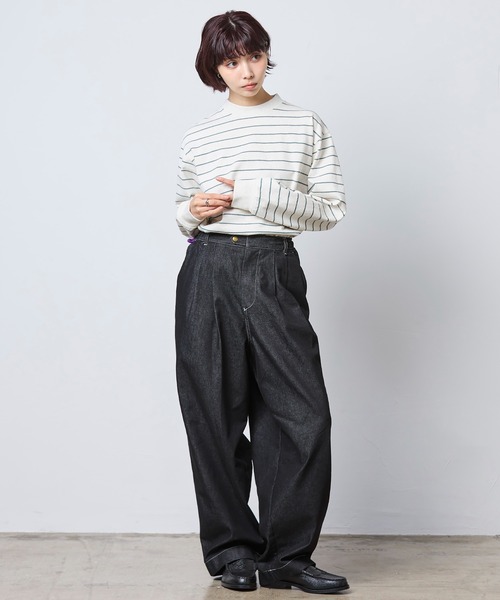 L.L.Bean(エルエルビーン)の「【JAPAN EDITION】パスファインダー・デニム・パンツ(デニムパンツ・レディース・ブラック/インディゴブルー・MEDIUM)」の18枚目の写真