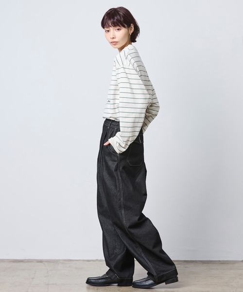 L.L.Bean(エルエルビーン)の「【JAPAN EDITION】パスファインダー・デニム・パンツ(デニムパンツ・レディース・ブラック/インディゴブルー・MEDIUM)」の20枚目の写真