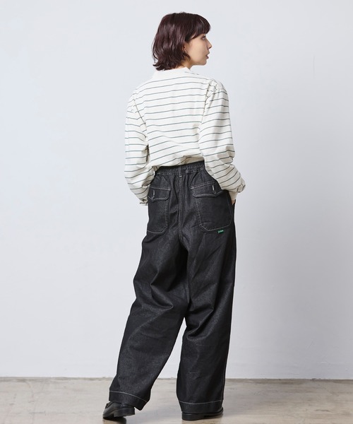 L.L.Bean(エルエルビーン)の「【JAPAN EDITION】パスファインダー・デニム・パンツ(デニムパンツ・レディース・ブラック/インディゴブルー・MEDIUM)」の21枚目の写真