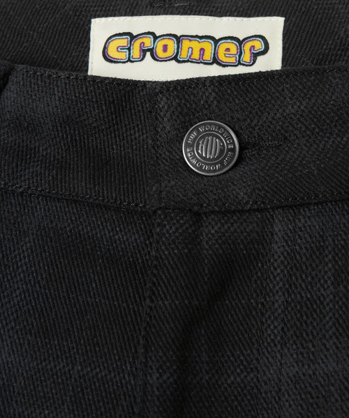 HUF(ハフ)の「CROMER PLAID PANT(デニムパンツ・メンズ・ブラック・30/28/36/34/32)」の7枚目の写真