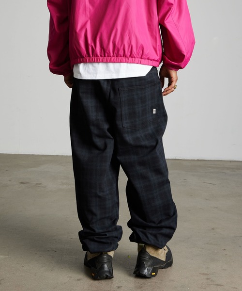 HUF(ハフ)の「CROMER PLAID PANT(デニムパンツ・メンズ・ブラック・30/28/36/34/32)」の5枚目の写真