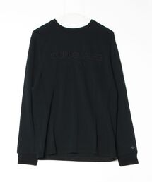 【1PIU1UGUALE3 RELAX】HOTFIX STUDS LOGO L/S T-SHIRT