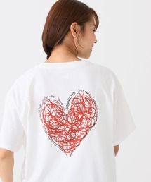 HEART MARKET | ぐるぐるハートT(ハートの日スペシャルデザイン)(Tシャツ/カットソー)