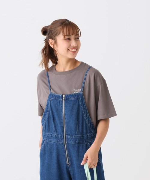 HEART MARKET(ハートマーケット)の「ぐるぐるハートT(ハートの日スペシャルデザイン)(Tシャツ/カットソー・レディース・ナチュラル/ホワイト/ブラック/チャコール・FREE)」の13枚目の写真