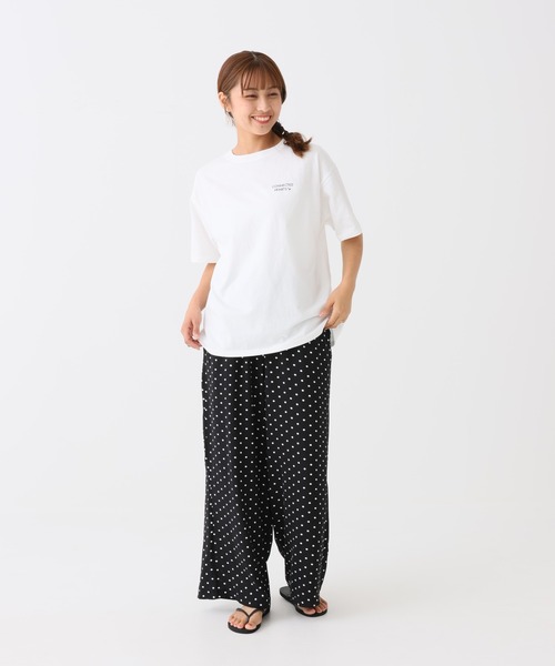 HEART MARKET(ハートマーケット)の「ぐるぐるハートT(ハートの日スペシャルデザイン)(Tシャツ/カットソー・レディース・ナチュラル/ホワイト/ブラック/チャコール・FREE)」の7枚目の写真
