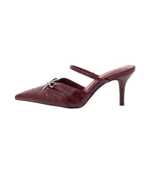 RESEXXY（リゼクシー）の「ヘムチェーンミドルブーツ（パンプス・レディース・ブラック/レッド・LARGE/MEDIUM/SMALL）」の16枚目の写真