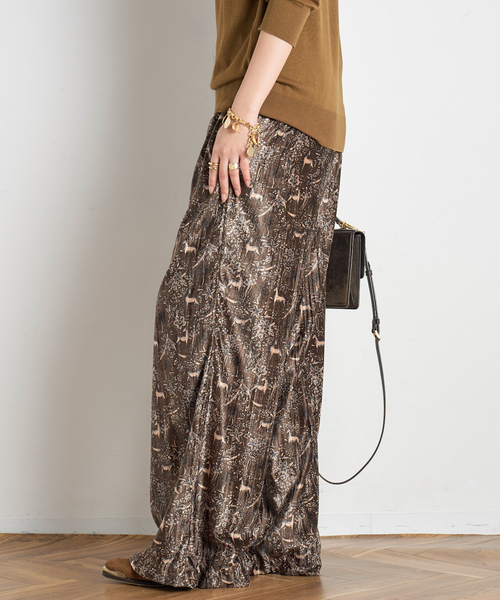 Couture d'adam(クチュールドアダム)の「【COUTURE D'ADAM】別注Camargue Easy Pants(その他パンツ・レディース・ブラウン・FREE)」の2枚目の写真