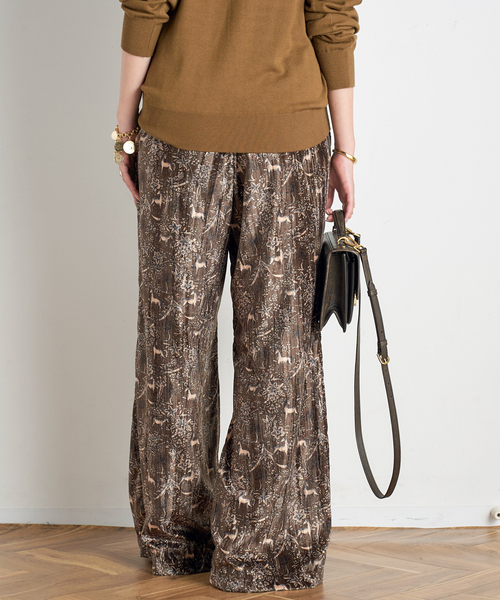 Couture d'adam(クチュールドアダム)の「【COUTURE D'ADAM】別注Camargue Easy Pants(その他パンツ・レディース・ブラウン・FREE)」の3枚目の写真