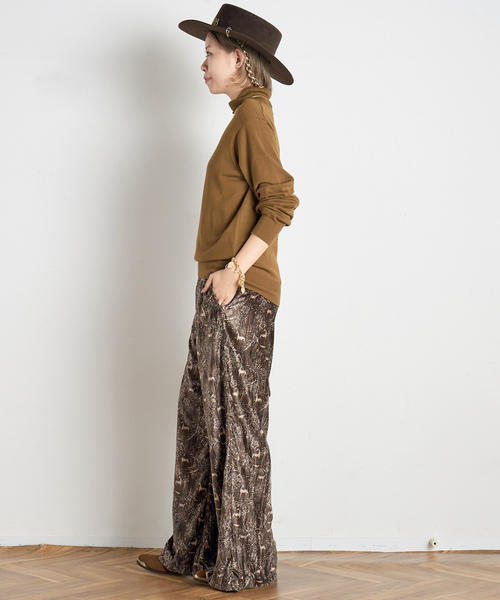 Couture d'adam(クチュールドアダム)の「【COUTURE D'ADAM】別注Camargue Easy Pants(その他パンツ・レディース・ブラウン・FREE)」の5枚目の写真