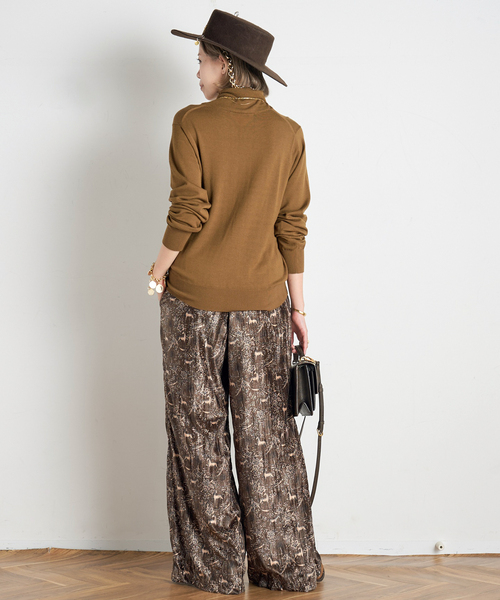 Couture d'adam(クチュールドアダム)の「【COUTURE D'ADAM】別注Camargue Easy Pants(その他パンツ・レディース・ブラウン・FREE)」の6枚目の写真