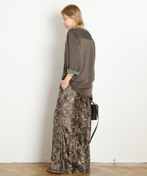 Couture d'adam(クチュールドアダム)の「【COUTURE D'ADAM】別注Camargue Easy Pants(その他パンツ・レディース・ブラウン・FREE)」の8枚目の写真