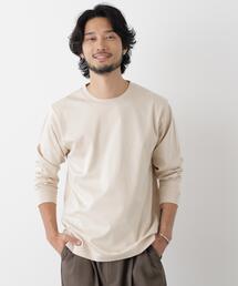 アンチスメルクルーネックTシャツ 長袖