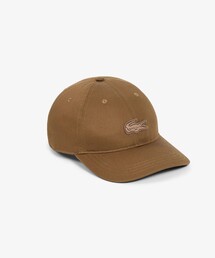 LACOSTE（ラコステ）の「ワントーンワニロゴツイルキャップ（キャップ）」